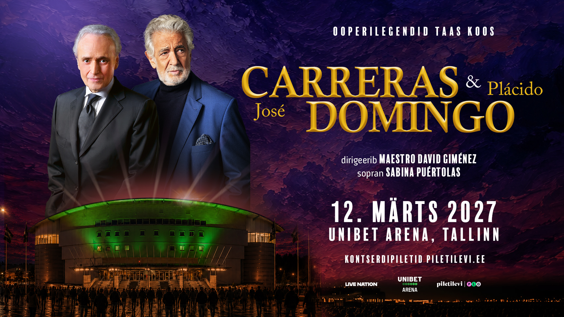 Pl&aacute;cido Domingo ja Jos&eacute; Carreras