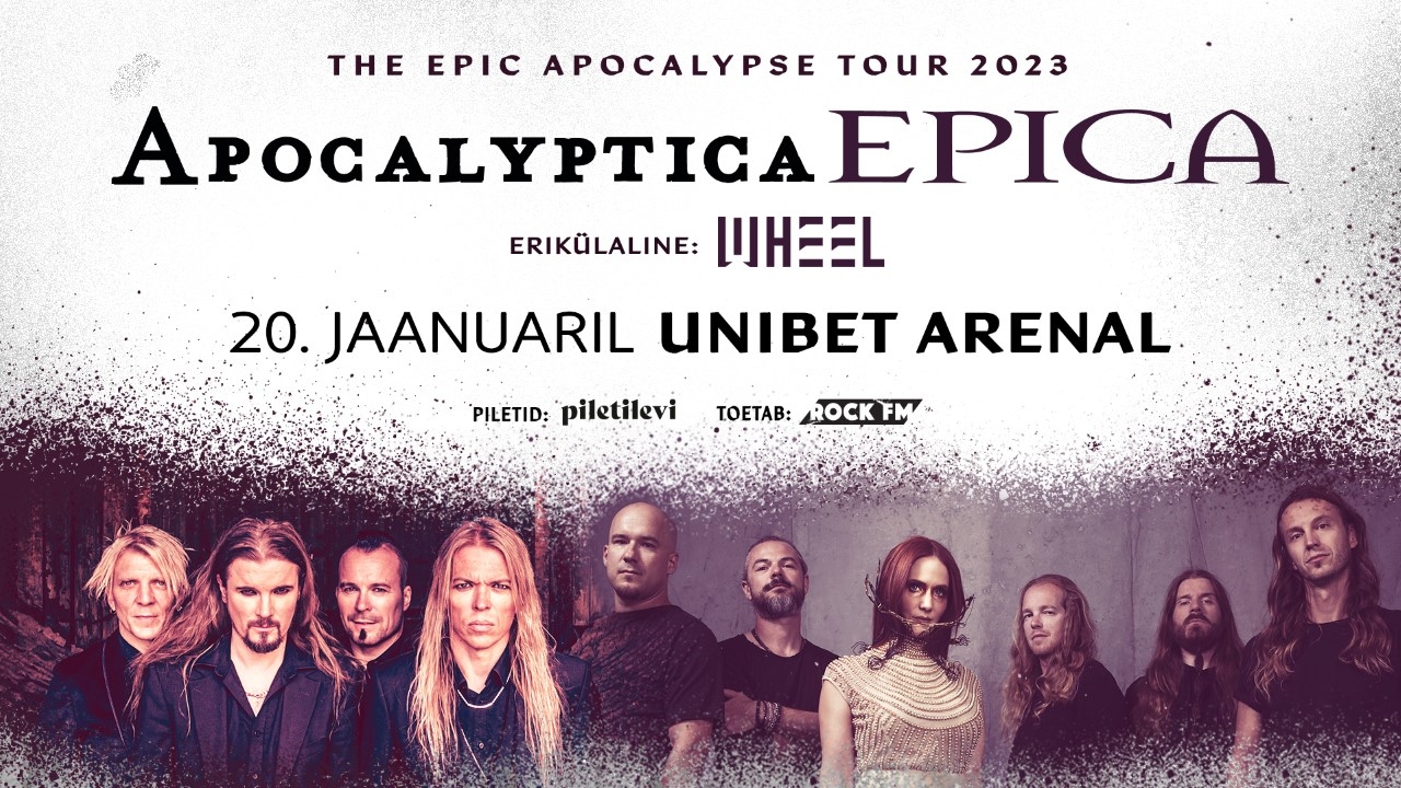 apocalyptica tour 2023 song list